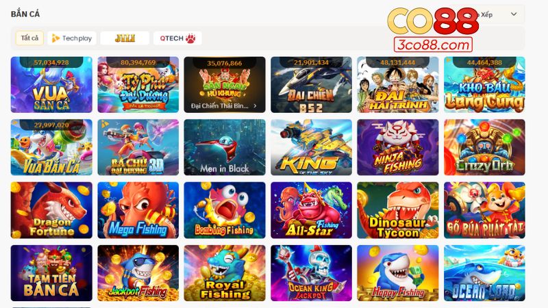 Top 5 tựa game bắn cá CO88 hot nhất 2025